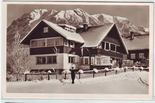 44989 Ak Oberstdorf "Haus Ostermann" vers 1950