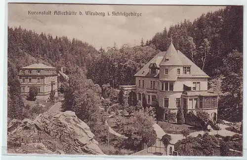 44969 Ak Adlerhütte près de Wirsberg dans les montagnes de Fichtel 1913