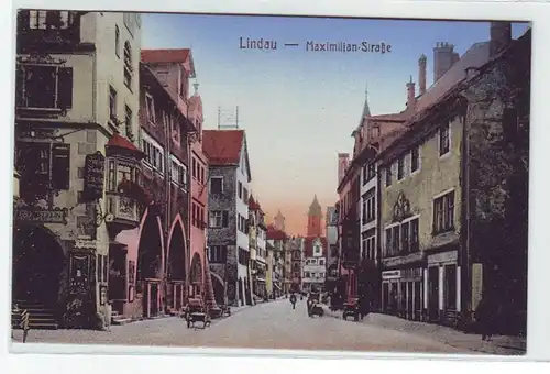 44964 Ak Lindau Maximilianstrasse vers 1921
