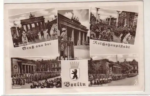 44958 Ak Salutation de la capitale du Reich Berlin vers 1935
