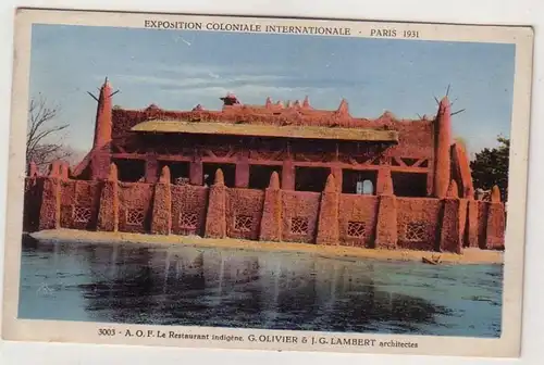 44956 Ak Paris Exposition Coloniale Internationale 1931