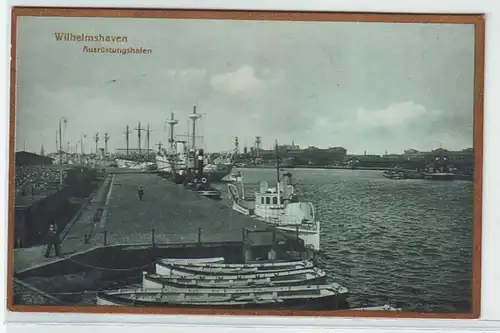 44932 Ak Wilhelmshaven Port d'équipement vers 1920