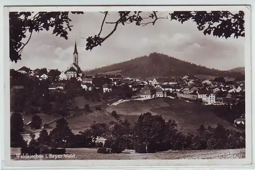 44931 Ak Waldkirchen im Bayrischen Wald 1938