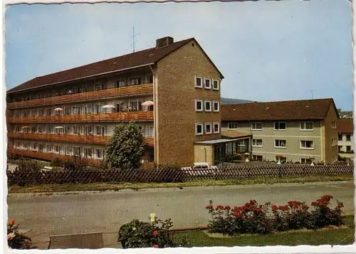 44883 Ak Wilhelm Raabe Stadt Eschershausen DRK Altersheim um 1940
