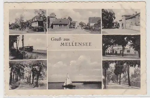 44787 Feldpost Ak Gruss de Mellensee 1941