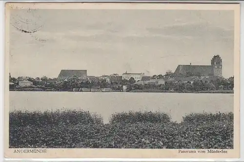 44754 Ak Angermädenen Panorama du lac Münde 1928