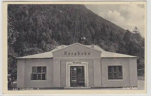 44683 Ak Bad Harzburg dans le chemin de fer de montagne Harzer 1930