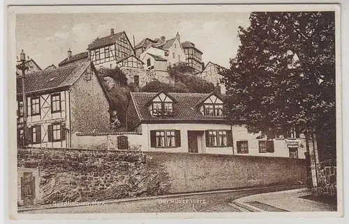 44662 Ak Quedlinburg Harz der Münzenberg 1936