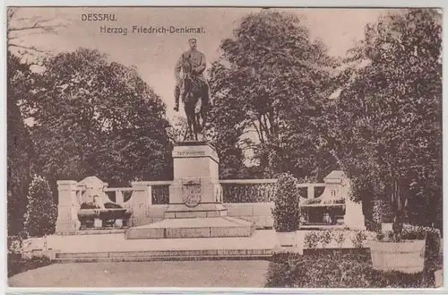 44648 Ak Dessau Herzog Friedrich Denkmal 1926