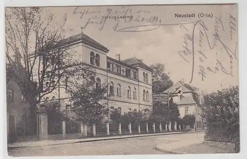 44644 Feldpost Ak Neustadt Orla Vereins Lazarett 1917