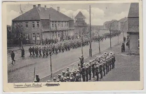 44608 Ak Truppen Lager Ohrdruf Kaiserstrasse 1938
