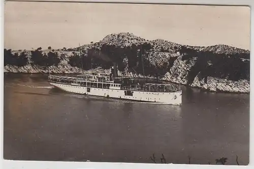 44557 Photo Ak bateau vapeur "Jappes" vers 1930