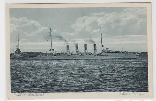 44553 Ak petit croiseur S.M.S. "Stralsund" vers 1930