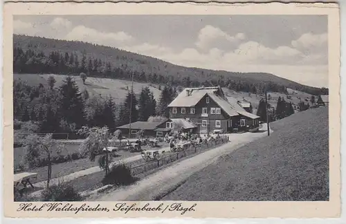 44524 Ak Seifenbach Riesegebirge Hotel Waldesfrieden
