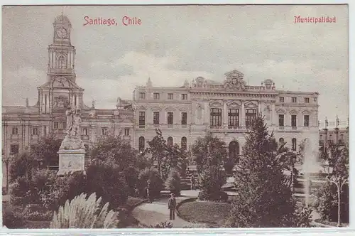 44517 Ak Santiago Chile Municipalidad um 1910