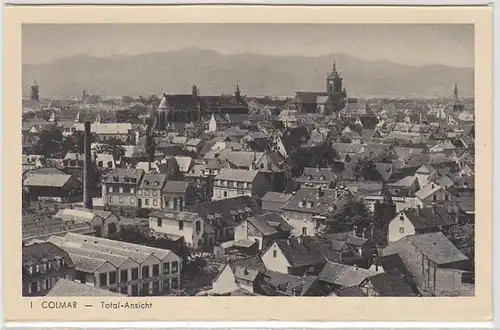 44440 Ak Colmar Kolmar Alsace Vue totale vers 1930