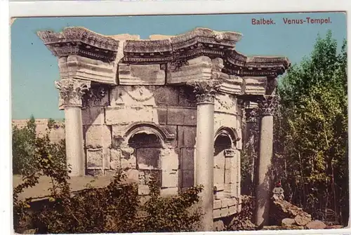 44397 Ak Balbek Baalbek Venus Tempel Libanon um 1910