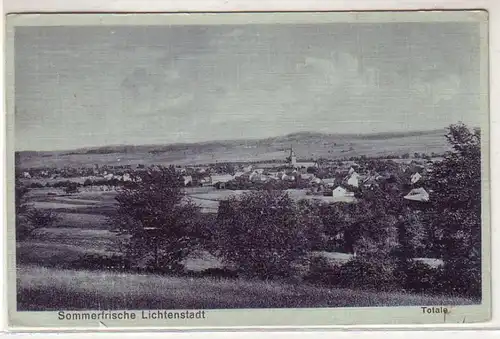 44386 Ak Sommerfrische Lichtenstadt Totalansicht um1934
