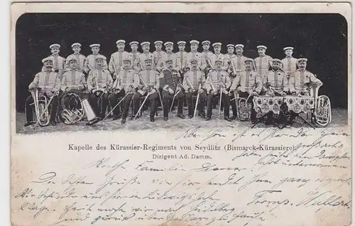 44318 Ak Kapelle des Kürassier Regiments von Seydlitz