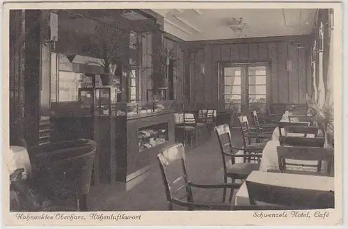 44280 Ak Hahnenklee Schwenzels Hotel Et Café 1928