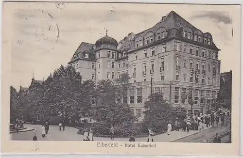 44272 Ak Elberfeld Hotel Kaiserhof 1916
