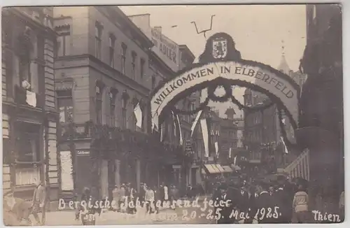 44271 Ak Millénaire Bergienne Elberfeld 1925