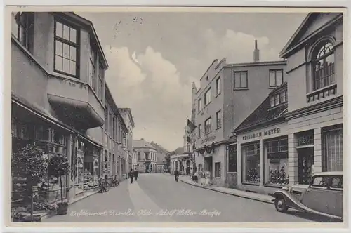 44258 Ak Varel in Oldenburg Strassenansicht 1935