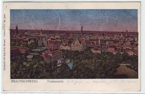 44245 Lunakarte Braunschweig Vue totale 1906