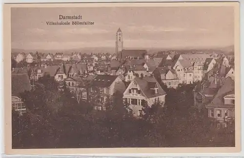 44212 Ak Darmstadt Villenkolonie Böllenfalltor um 1930