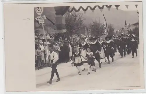 44168 Foto Ak Schäbisch Hall Festumzug um 1920