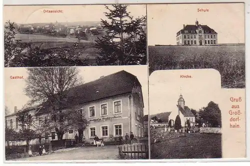 44152 Mehrbild Ak Gruß aus Großdorfhain 1912