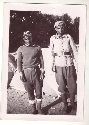44133 Foto gefangene Algerier Frankreich 2. Weltkrieg