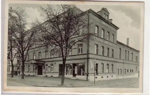 44114 Ak Döbeln Hotel Stadt Dresden 1933