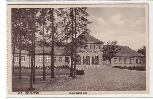 44111 Ak Bad Lippspringe Kaiser Karls Bad 1930