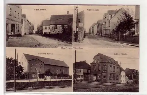 44080 Mehrbild Ak Gruß aus Theißen Gasthof usw. 1929