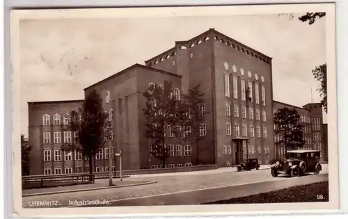 44030 Ak Chemnitz Industrieschule 1929
