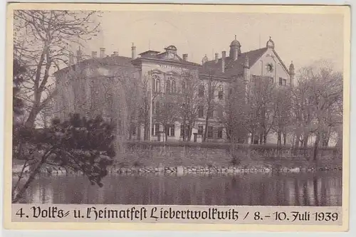 43997 Ak 4. Volks- & Heimatfest Liebertwolkwitz 1939