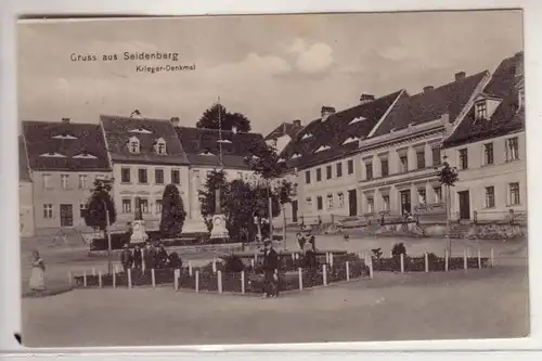 43983 Ak Salutation de Seidenberg Monument Kriegerenmölden 1913