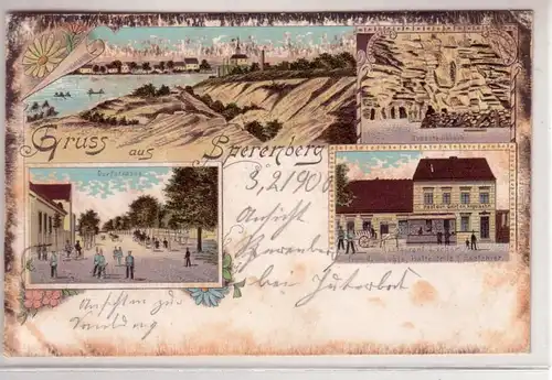 43948 Ak Lithographie Gruß aus Sperenberg 1900