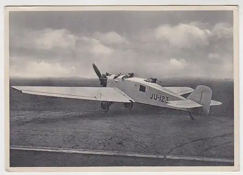 43916 Publicité Carte Junkers Aéroports Juunckers 43 K