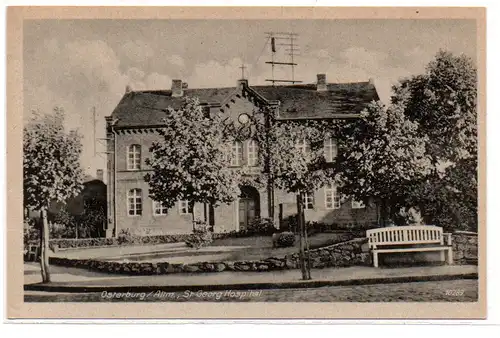 43906 Ak Osterburg Altmark St. Georg Hospital um 1930