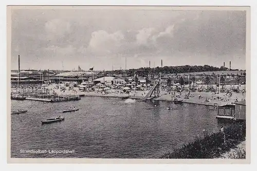 10932 Ak Strandsolbad Leopoldshall um 1940