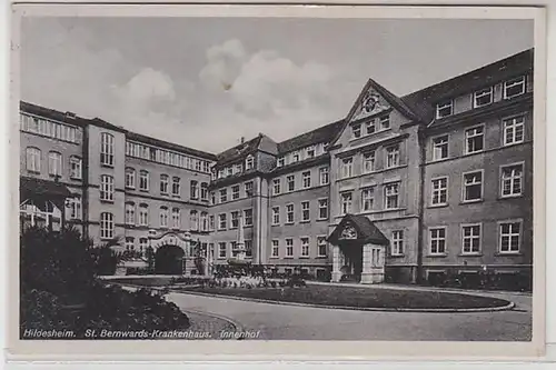 43887 Ak Hildesheim St. Bernwards Hospital Innerhof 1940
