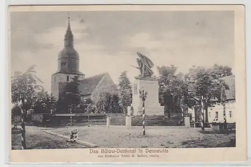 4465 Poste de terrain Ak Le monument Bülow à Dennewitz 1915