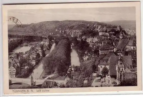 43849 Ak Tübingen am Neckar von Osten 1917