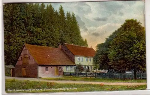 43848 Ak Bad Lauterberg Harz Forsthaus Kupferhütte 1909