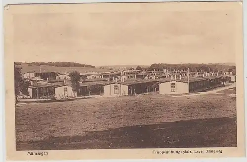 43824 Ak Münsingen Place d'entraînement militaire Oiewang 1926