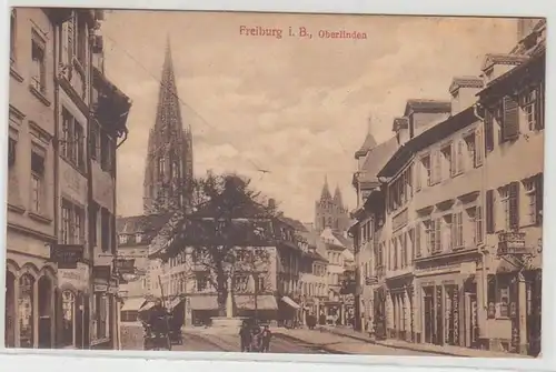 43787 Ak Freiburg i.B. Oberlinden 1914