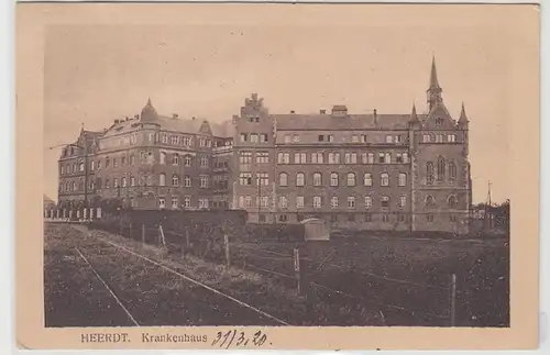 43781 Ak Heerdt Hôpital 1920
