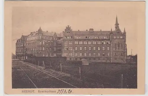 43781 Ak Heerdt Krankenhaus 1920